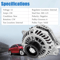Alternator For Ford Edge Fusion Taurus 9