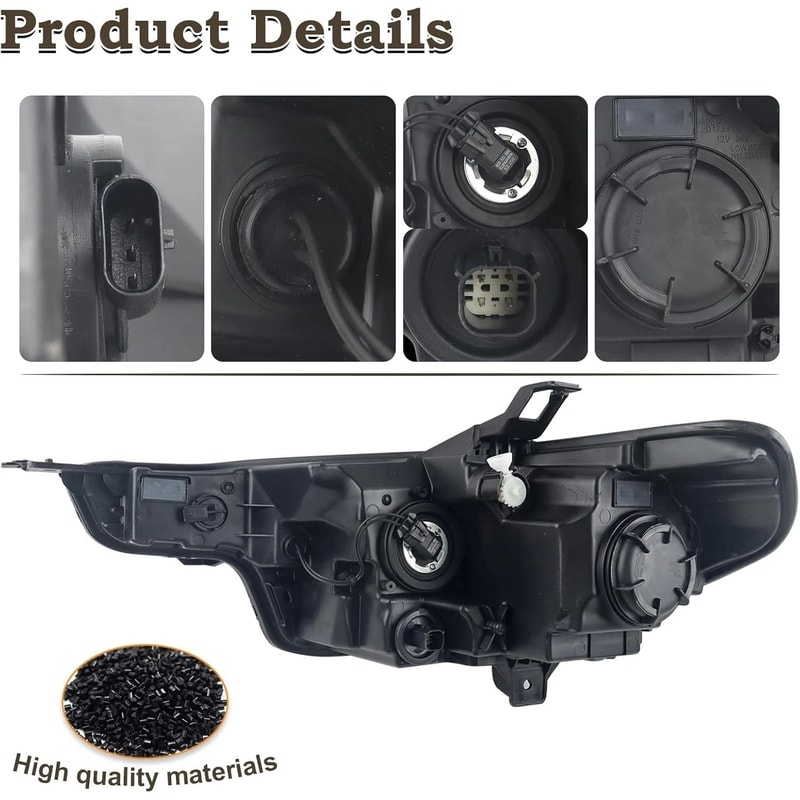 Chevrolet Colorado Passenger Side Halogen Headlight Assembly 7