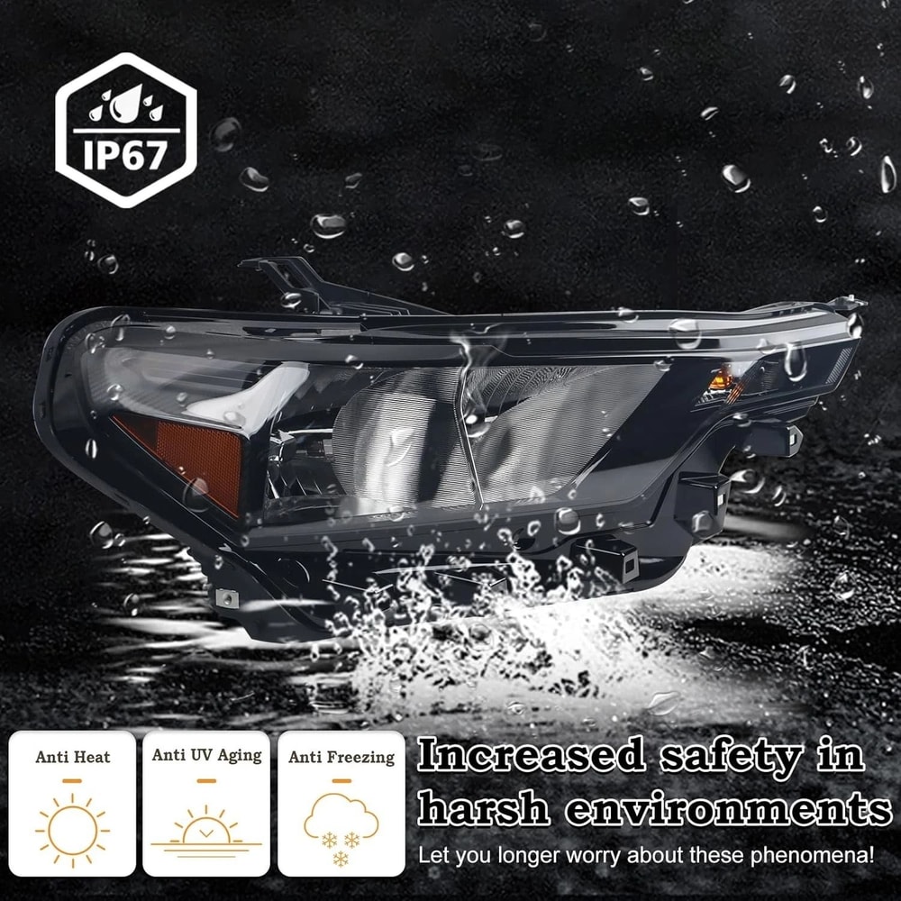 Chevrolet Colorado Passenger Side Halogen Headlight Assembly 8