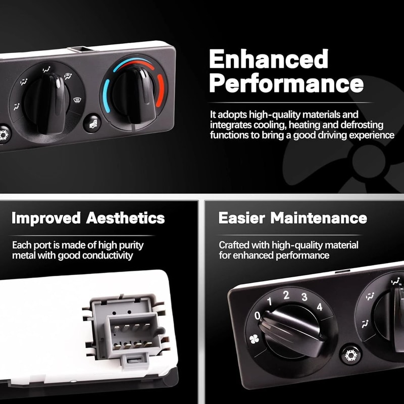 Peterbilt Climate Control Module HVAC Panel 10