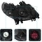 Ram Driver Side Headlight With DRL Halogen Left Assembly 9