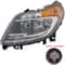 Ram Driver Side Headlight With DRL Halogen Left Assembly 11