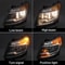 Ram Driver Side Headlight With DRL Halogen Left Assembly 12