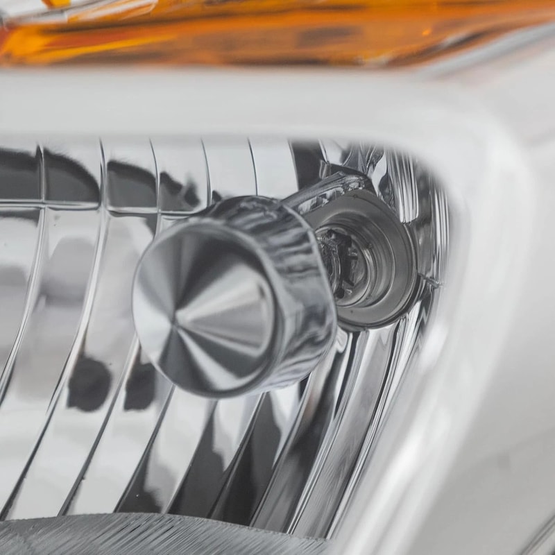 Ram Driver Side Headlight With DRL Halogen Left Assembly 5