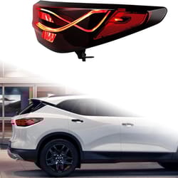 chevrolet blazer right outer tail light led passenger side rear lamp