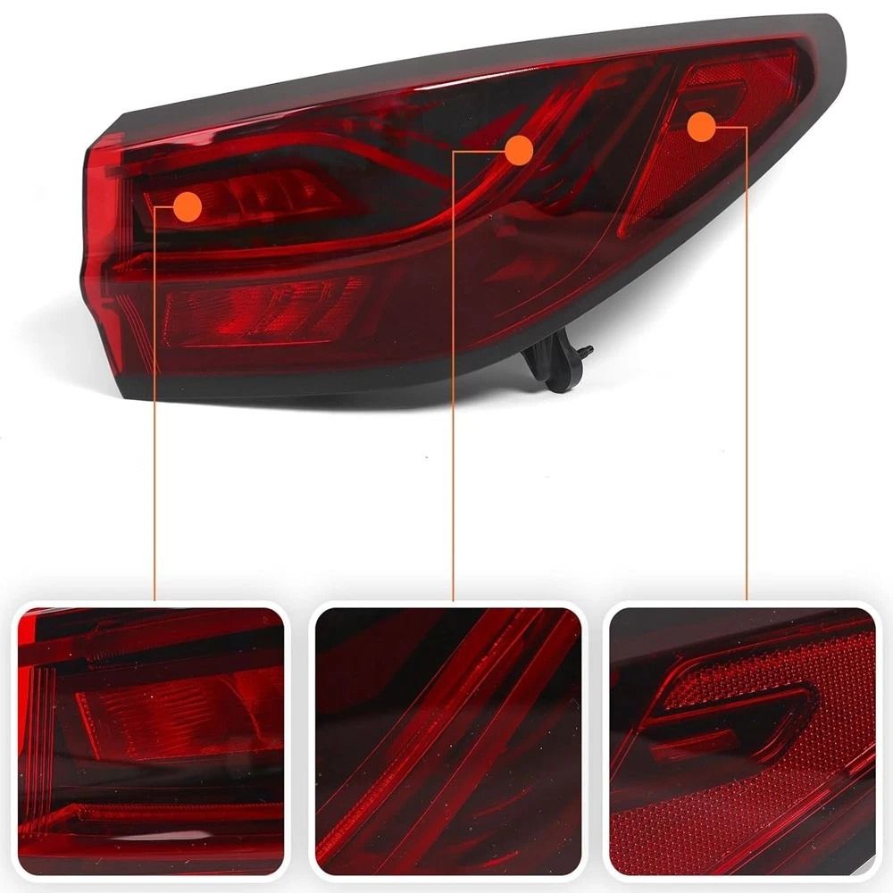 Chevrolet Blazer Right Outer Tail Light LED Passenger Side Rear Lamp 3