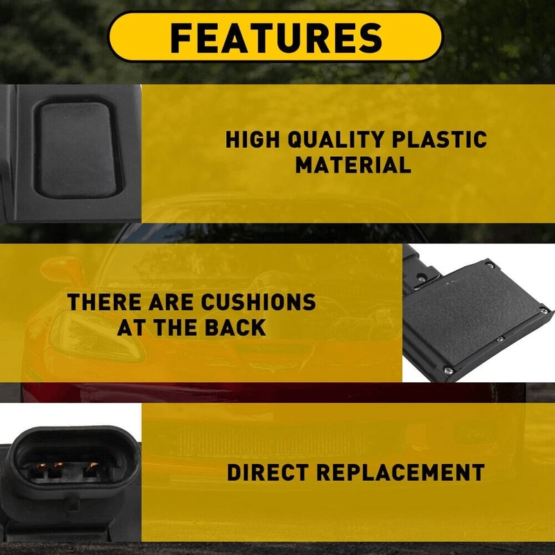 C6 Corvette Exterior Door Release Switch Pad Set For Chevrolet Corvette 8