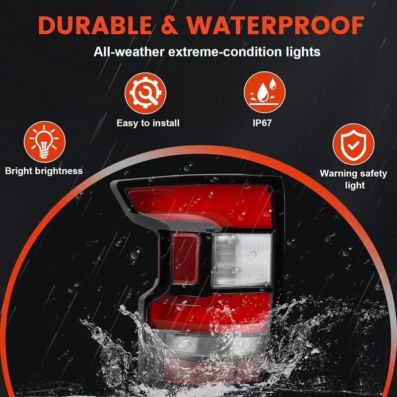 Nissan Frontier LED Tail Light Assembly Driver Side Rear Lamp 10