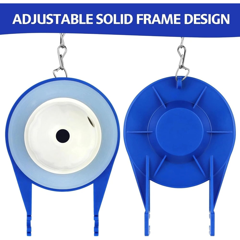 Universal Toilet Flapper Replacement With Stainless Chain For Flush Valves 3