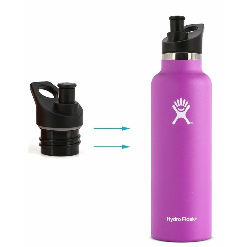 Hydro Flask Standard Mouth Lid Replacement With Bite Valve Sports Cap 6
