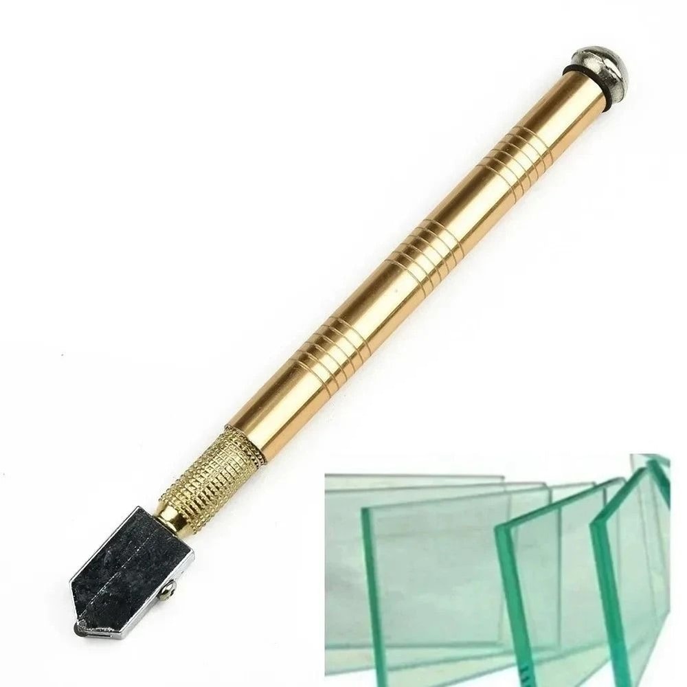 Diamond Glass Cutter Tool With Anti Slip Handle For Mirror And Glass Cutting 0