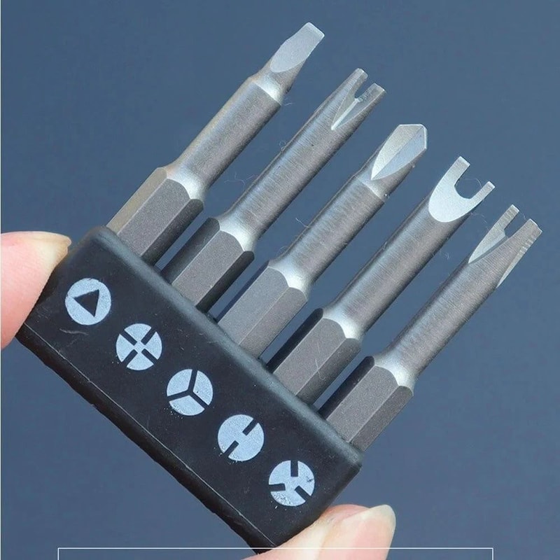 Security Screwdriver Bits Set U Y Triangle 3 Point Repair Tool 1