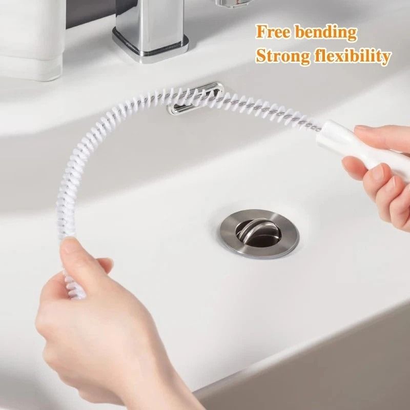 Flexible Drain Cleaning Brush For Sink And Bathroom Clogs 5