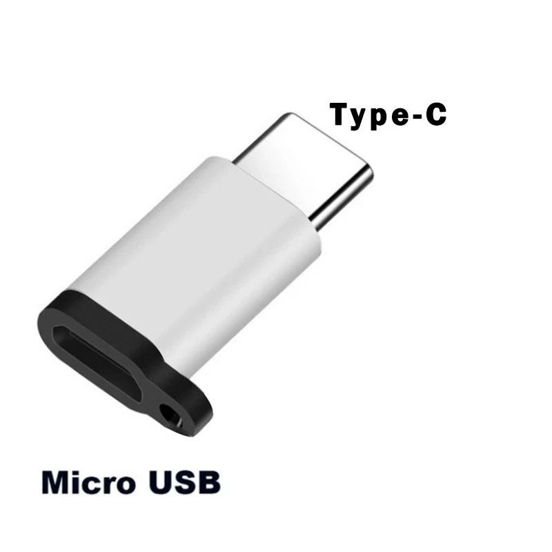 USB C To Micro USB Adapter For Charging And Data Sync Type C Female To Micro USB Male 2