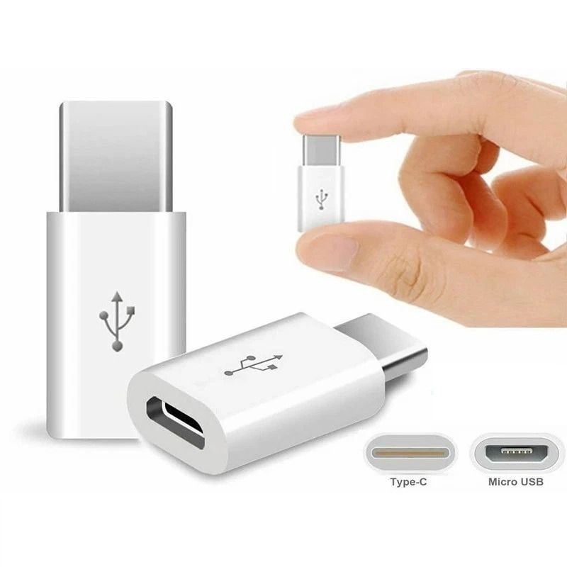 USB C To Micro USB Adapter OTG Converter For Samsung Xiaomi Charging 4
