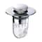 Universal Bathroom Sink Stopper With Hair Catcher Pop Up Drain Filter 0