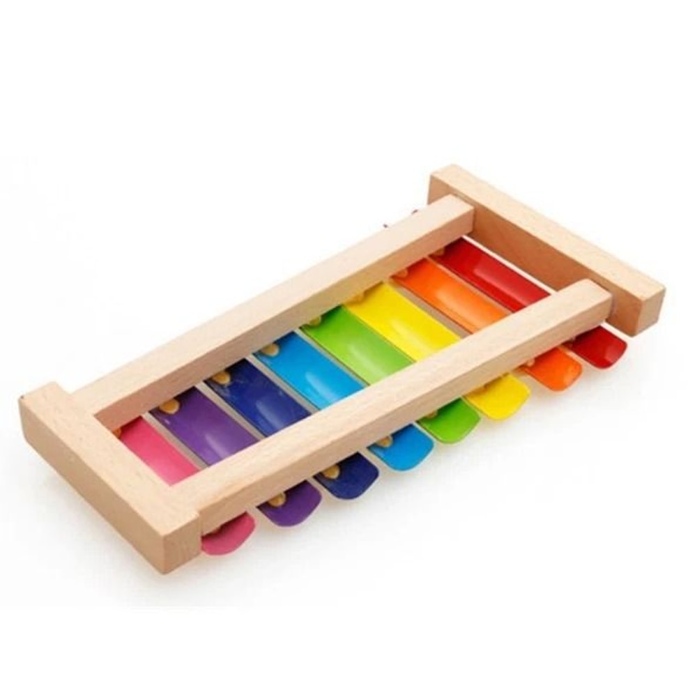 Wooden Toy Piano For Toddlers 8 Tone Preschool Educational Music Toy 1