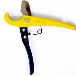 heavy duty pvc pipe cutter ratcheting plastic tubing and hose cutter tool