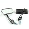 Universal Bar End Motorcycle Rear View Mirrors For Honda Yamaha Suzuki 0
