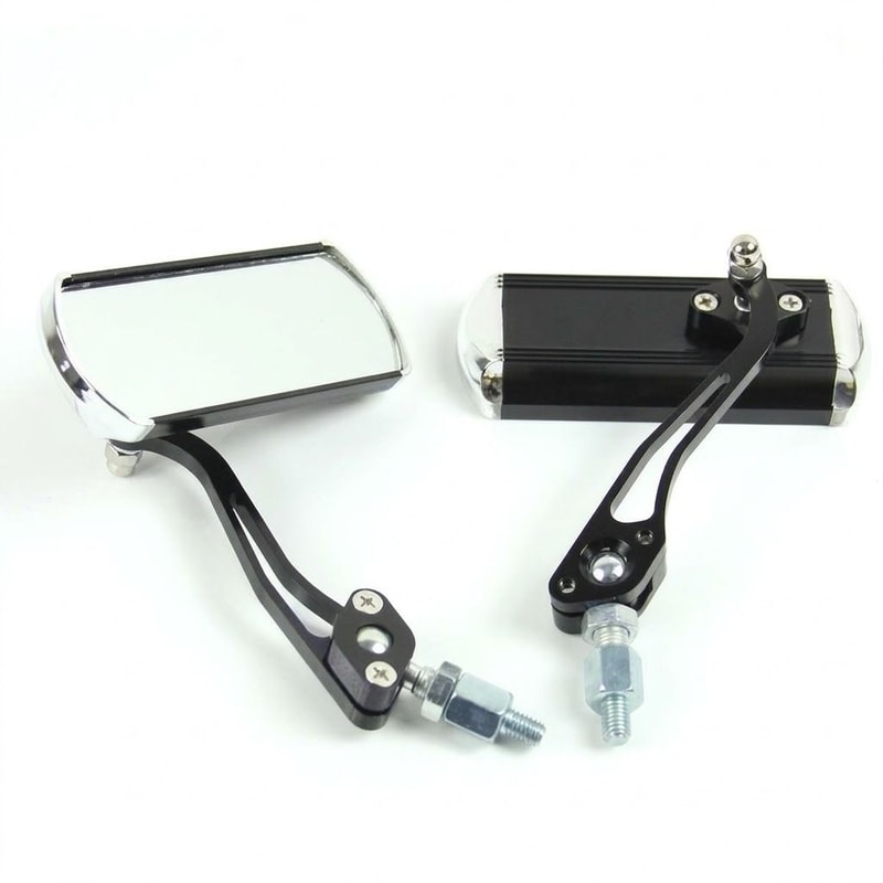 Universal Bar End Motorcycle Rear View Mirrors For Honda Yamaha Suzuki 0