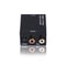 Digital To Analog Audio Converter Optical Coaxial To RCA Adapter For TV Stereo 1