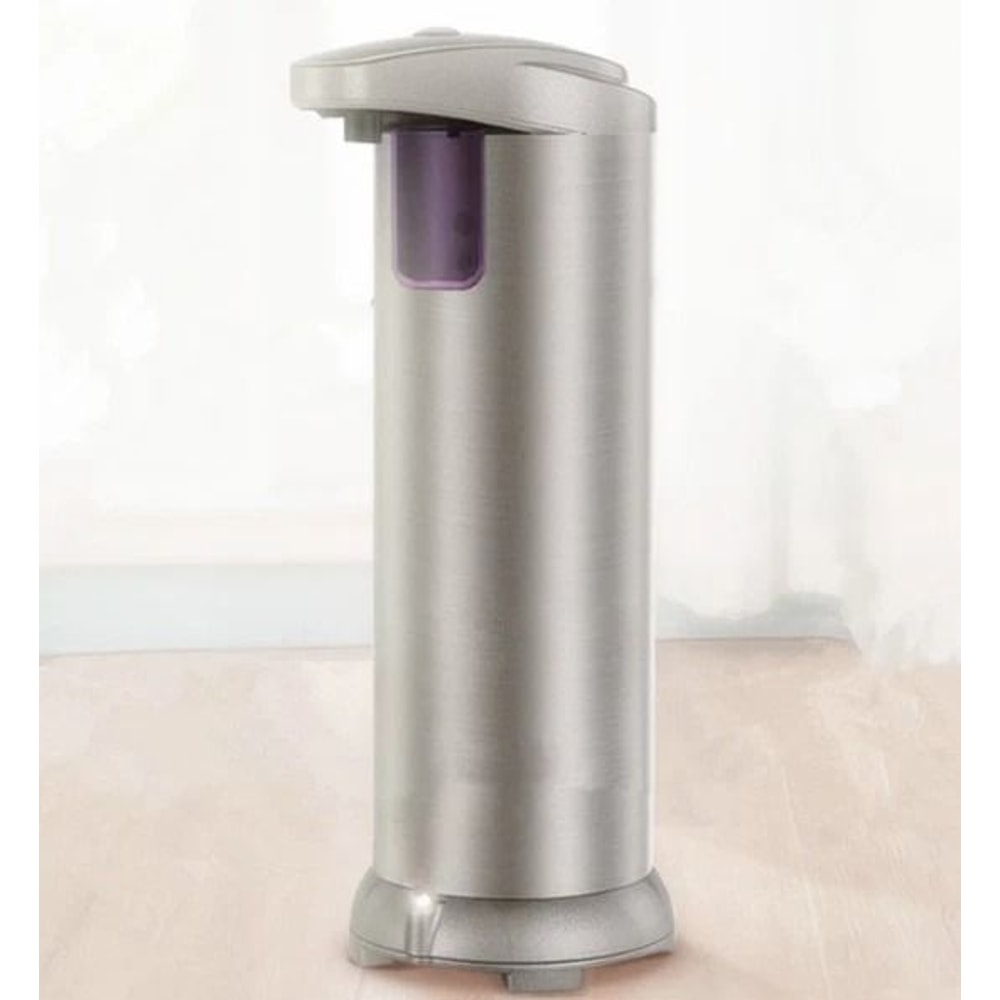 Automatic Touchless Soap Dispenser Stainless Steel Hands Free IR Sensor Pump 0