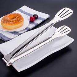 stainless steel serving tongs for salad bread buffet and bbq