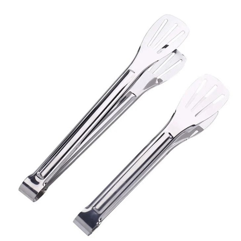 Stainless Steel Serving Tongs For Salad Bread Buffet And BBQ 3