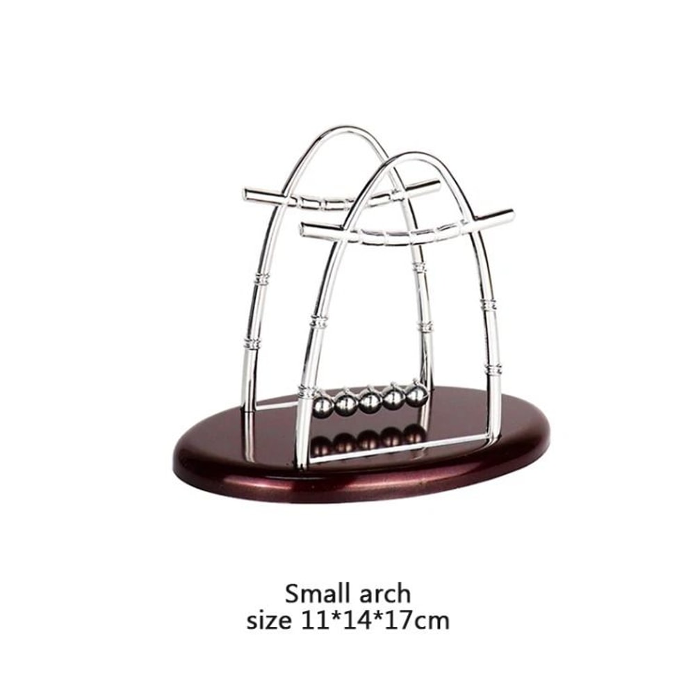 Newton Cradle Desk Toy Balance Ball Pendulum For Office Desk Decor 1