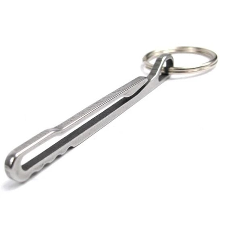 Stainless Steel Money Clip Slim Card Holder EDC Wallet Clip 0