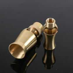 brass cascade fountain nozzle for pond and garden ice tower water spray