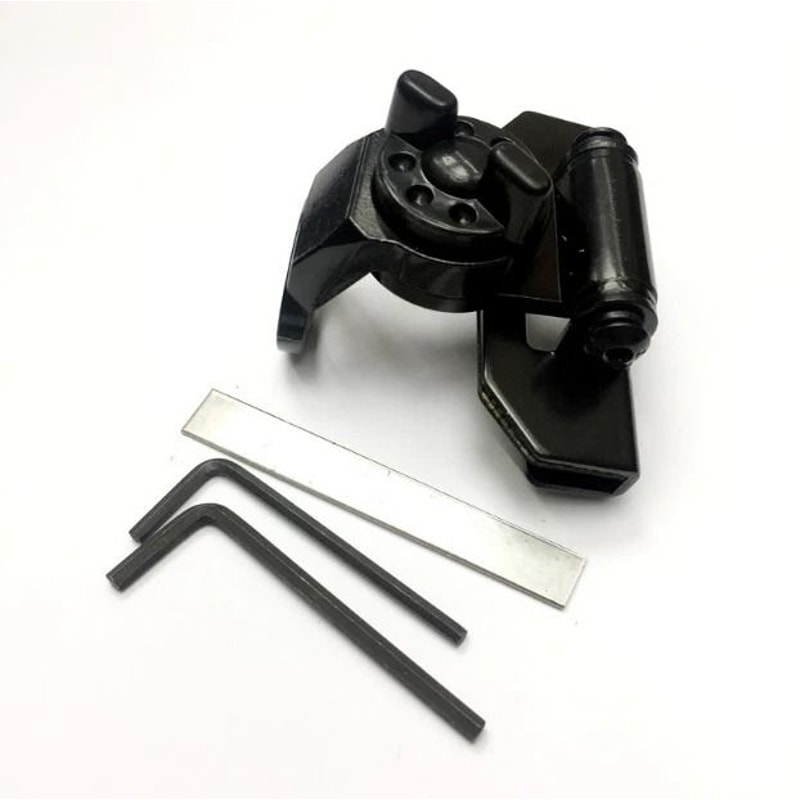 Stainless Steel Trunk Antenna Mount Universal Hatchback Tailgate Edge Clamp 2