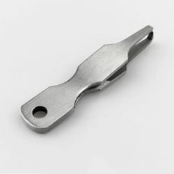 compact fishing line cutter & split ring opener stainless steel fly fishing nippers