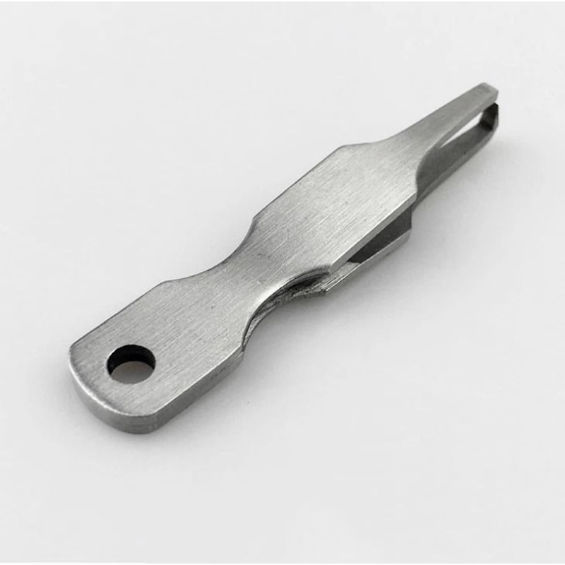 Compact Fishing Line Cutter Split Ring Opener Stainless Steel Fly Fishing Nippers 0