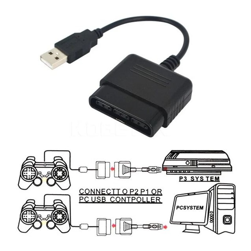 Adapter For PC USB Controller Converter 1