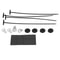 Universal Radiator Fan Mounting Kit With Zip Ties Straps And Spring Tabs 2