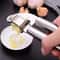 Stainless Steel Garlic Press Manual Garlic Mincer Easy Clean Kitchen Crusher 3