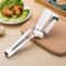 Stainless Steel Steak Clamp Tongs For BBQ Meat Bread And Kitchen Cooking 8