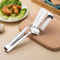 Stainless Steel Steak Clamp Tongs For BBQ Meat Bread And Kitchen Cooking 8