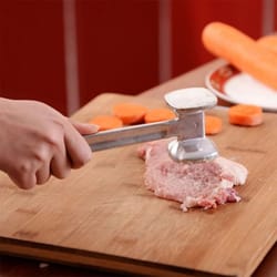 double sided beef steak mallet meat tenderizer hammer durable kitchen tool for easy tenderizing