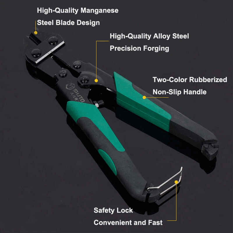 Self Adjusting Wire Cutter Crimper Cable Strippers Pliers Premium Hand Cutting Tool 5