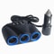 Car Power Adapter With 3 USB Ports Universal Cigarette Lighter Splitter Charger 0