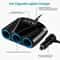 Car Power Adapter With 3 USB Ports Universal Cigarette Lighter Splitter Charger 7