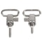 Stainless Steel Quick Detach Sling Swivel Pair 2