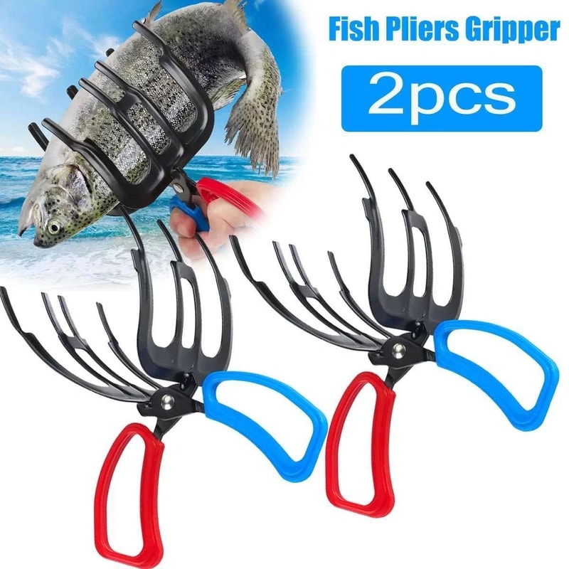 Claw Fish Lip Gripper Metal Fishing Pliers For Safer Catch Control 11
