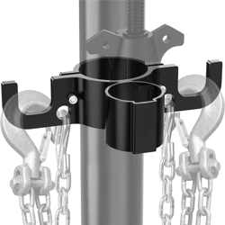 heavy duty trailer towing organizer with way plug holder for rv trailer chain and wire harnes