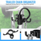 Heavy Duty Trailer Towing Organizer With Way Plug Holder For RV Trailer Chain And Wire Harness 2