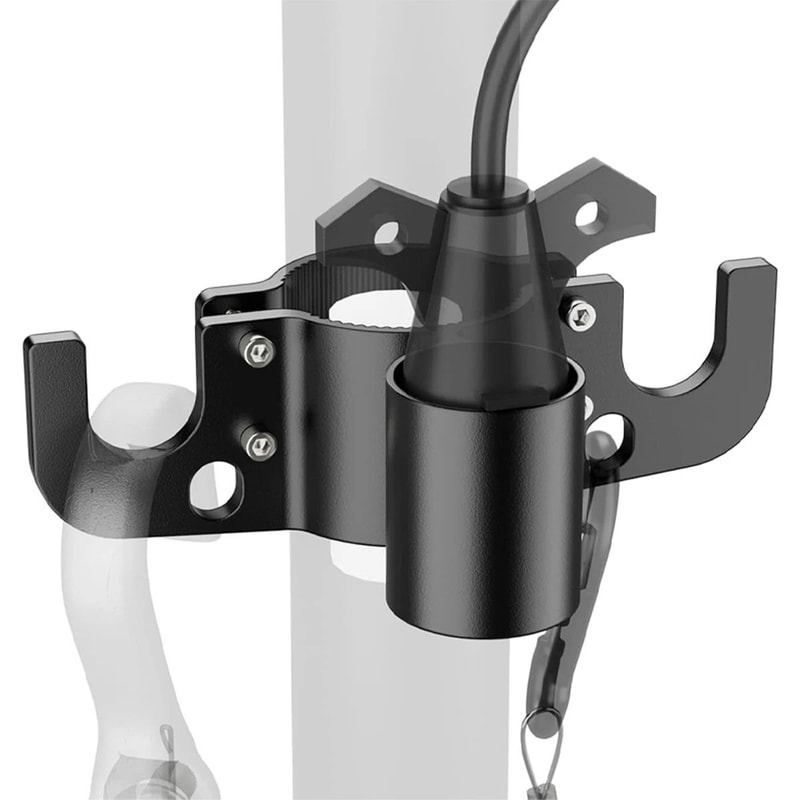 Heavy Duty Trailer Towing Organizer With Way Plug Holder For RV Trailer Chain And Wire Harness 3