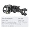 Adjustable Compound Bow Sight 5 Pin Fiber Optic With Bubble Level 5