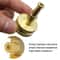 Heavy Duty Brass Garden Hose Shut Off Valve GHT Connector 4Piece Set 6
